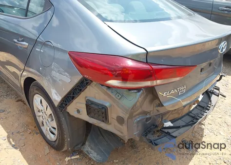 2018 Hyundai Elantra Se from USA, damaged, VIN KMHD74LF3JU442412